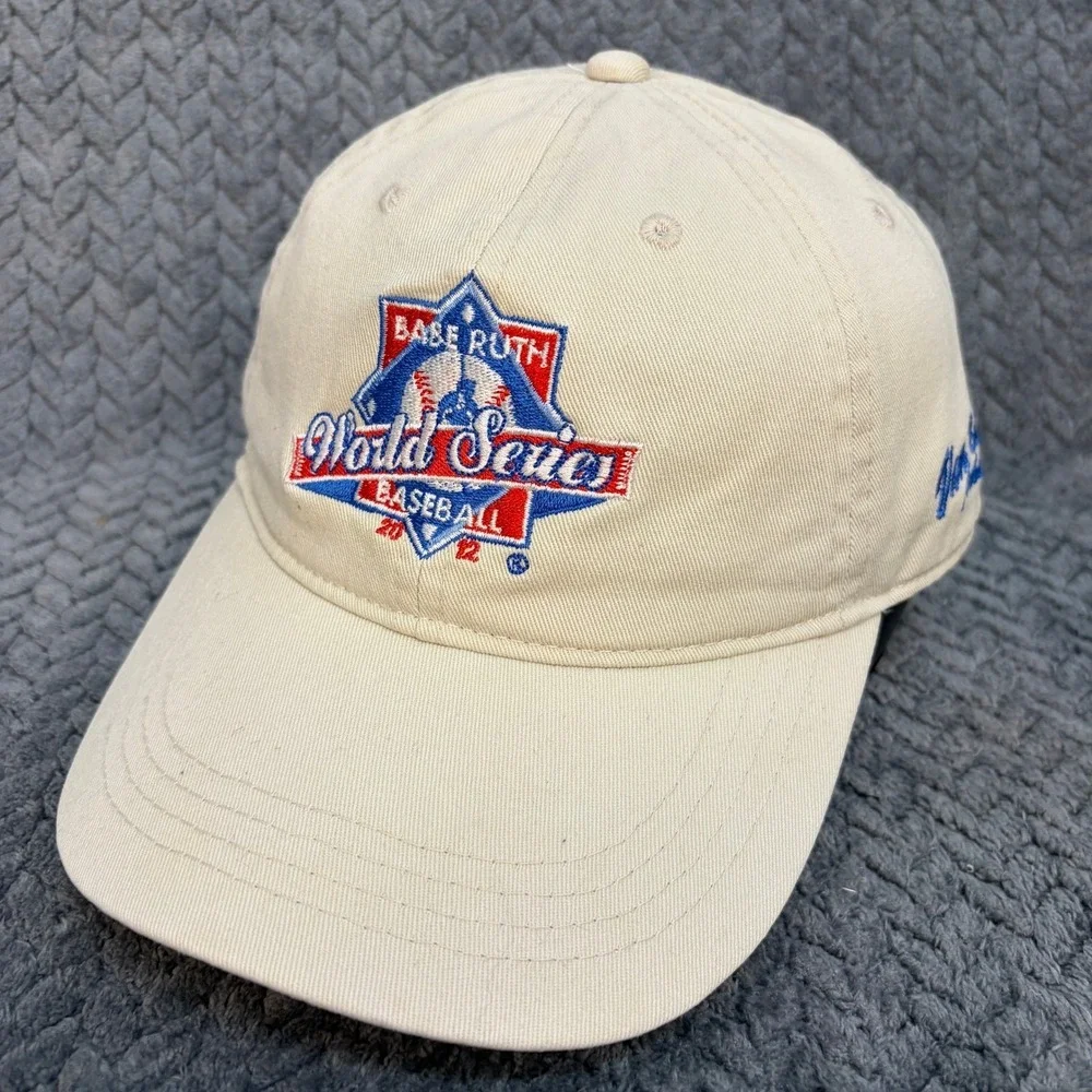 Babe Ruth World Series 2012 Baseball Hat Tan Van Buren Arkansas Strapback Cap